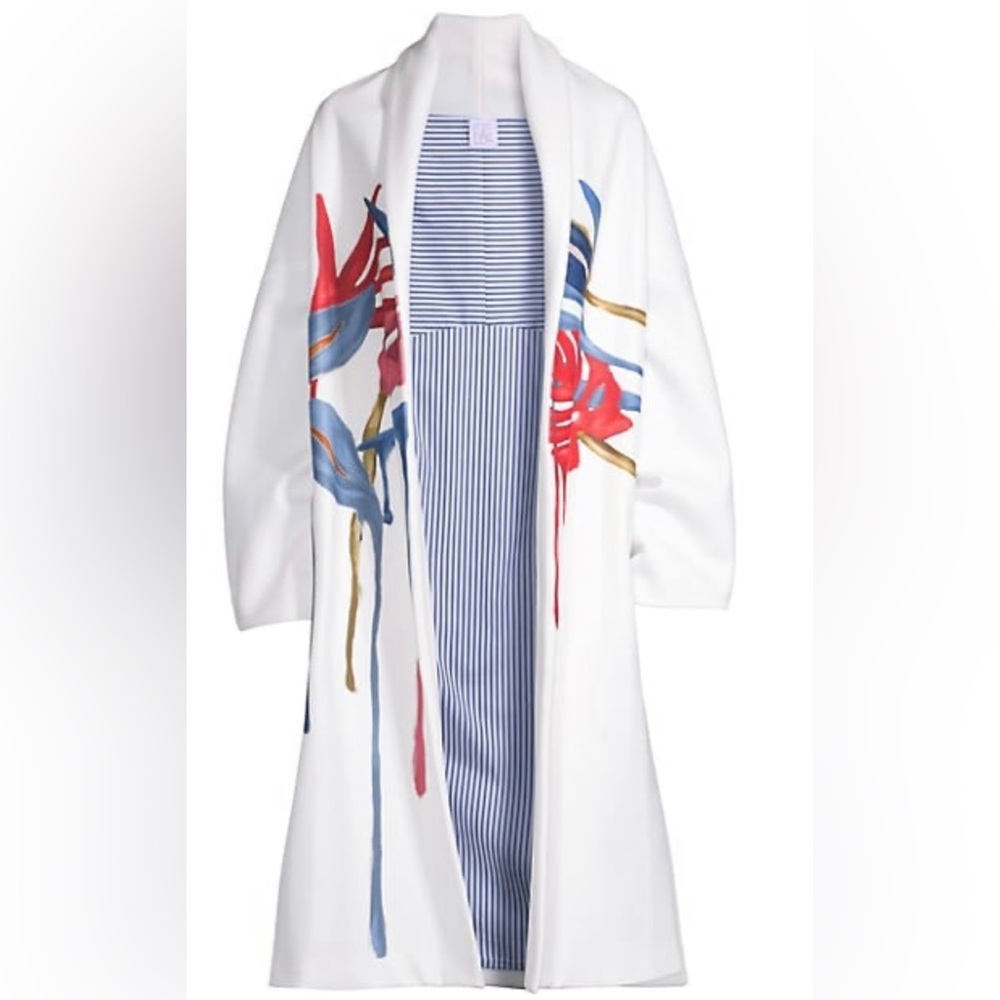 NWT Stella Jean white coat sz 2